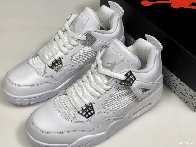 1st Kicks Shoes Money Retro Air 308497-100 Jordan 4 Pure 0711